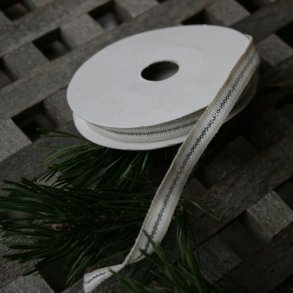 Vvet bnd p rulle, beige (10 m)