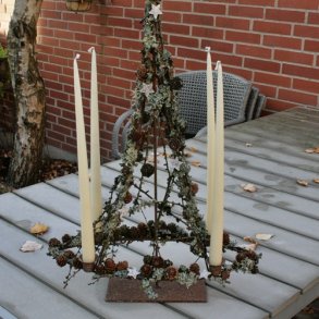 Adventsstage og gurilande med sm� kogler