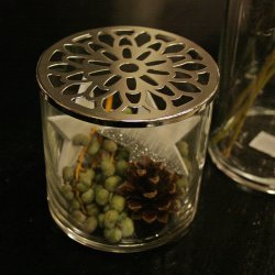 Glas med lg, lille glas med slv lg