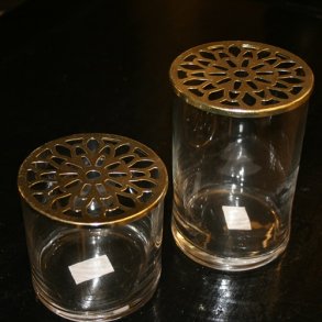 Glas med lg, 2-pak (guld)