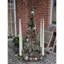 Adventsstage, jernstativ