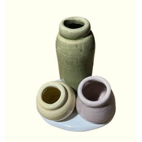 Vaser p fad, pastel farver