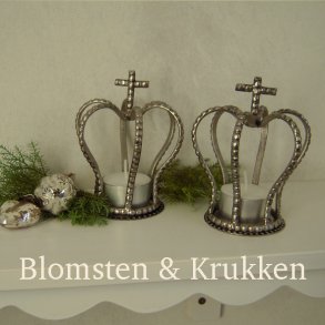 Kongekrone til fyrfadslys