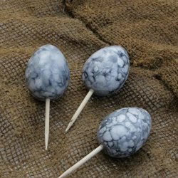 Marmorerede g, gr p pind (3 stk.)