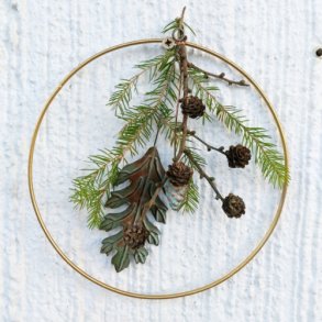 Dekoring, guld (20 cm)