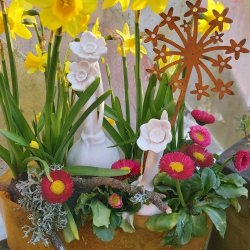 Blomst p lg, dobbelt