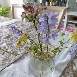 Glas med lg, 2-pak (guld)