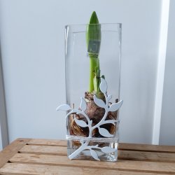 Metalgren, hvid (2 stk.)