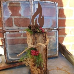 Flamme, rust model B (12 cm)