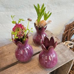 Milana vase, bordeaux