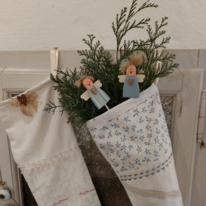 Engle, lysebl� (3 stk.)