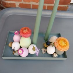 Aflang bakke, st�vet gr�n