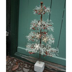 Juletr rust, lille - uden fod