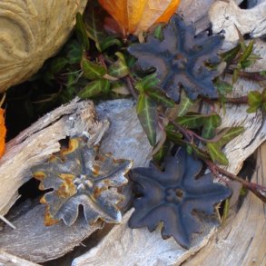 Lille metalblomst (3 stk.)