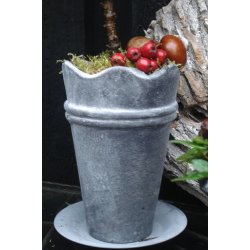 Jernskjuler med blget kant