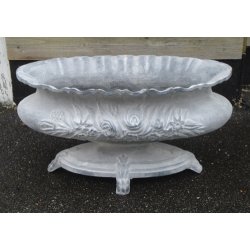 Stbejernskrukke, oval, gr. Stor