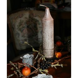 Bloklys med top, bronze