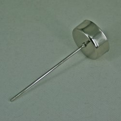 Lysholder til fyrfadslys, slv (12 cm)