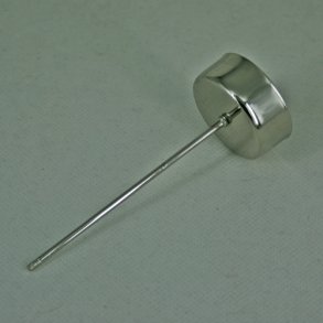 Lysholder til fyrfadslys, slv (12 cm)