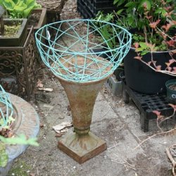 Trdbowle, irret grn( 40 x 20)