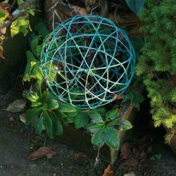 Trdbold, irret grn( 25 cm)