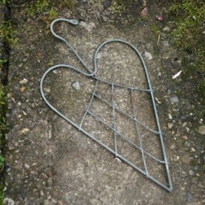 Trdhjerte, zink. Lille fllethjerte