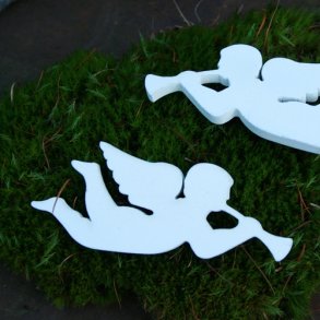 Engle, hvide (4 stk.)