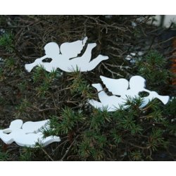 Engle, hvide (4 stk.)