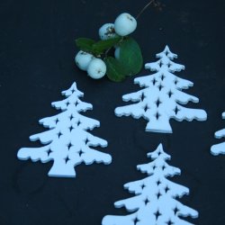 Juletrer (pose m/6 stk.)