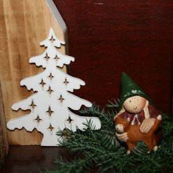 Juletrer (pose m/6 stk.)