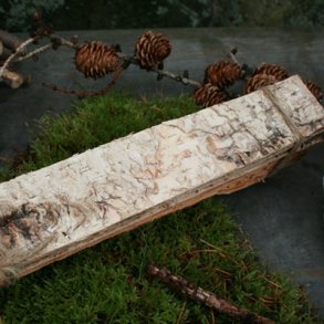 Birkebark i plader, smalt (10 stk.)