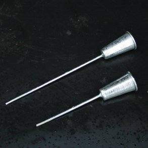 Lysholder til stagelys, slv (16 cm)