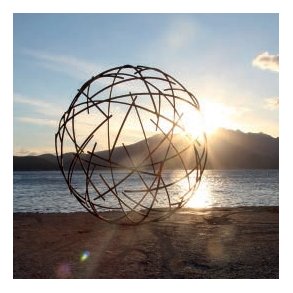 Dekorationskugle, jern ( 60 cm)