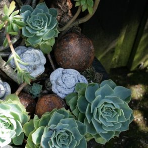 Rustkugle,  7 cm (2 stk.)