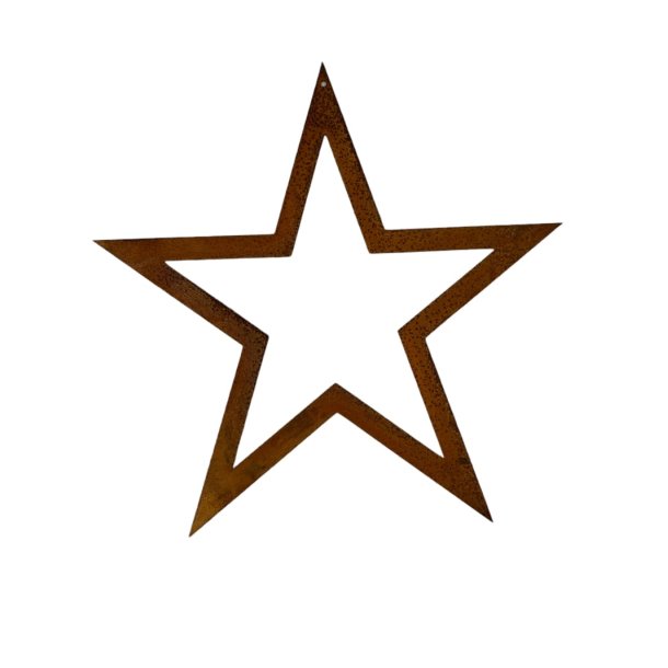 Rust stjerne, 20 cm (2 stk.)
