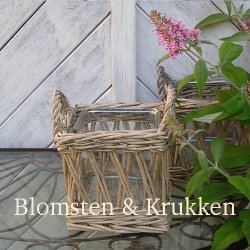 Pileflet med glasindsats, stor