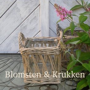 Pileflet med glasindsats, stor