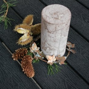 Bloklys, bronze (13 cm)