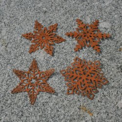 Stjerner, rust (4 store)