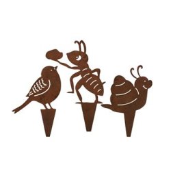 Snegl, fugl og myre (15 cm)