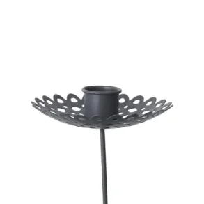 Lysholder med spyd til stagelys, Sander gr