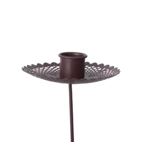 Lysholder med spyd til stagelys, Ruben mrkerd