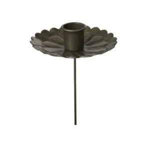 Lysholder med spyd til stagelys, Taylor messing